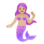 Эмодзи 🧜🏼‍♀️ Google