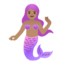 Эмодзи 🧜🏽‍♀️ Google