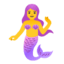 Эмодзи 🧜‍♀️ Google