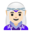 Эмодзи 🧝🏻‍♀️ Google