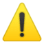 Эмодзи ⚠️ Google