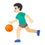 Эмодзи ⛹🏻‍♂️ Google