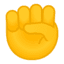 Эмодзи ✊ Google