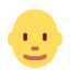Эмодзи 👨‍🦲 Twitter.com