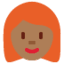 Эмодзи 👩🏾‍🦰 Twitter.com