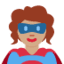 Эмодзи 🦸🏽‍♀️ Twitter.com