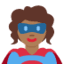 Эмодзи 🦸🏾‍♀️ Twitter.com