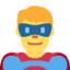 Эмодзи 🦸‍♂️ Twitter.com