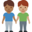 Эмодзи 👨🏾‍🤝‍👨🏽 Twitter.com