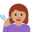 Эмодзи 🧏🏽‍♀️ Twitter.com