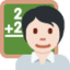 Эмодзи 🧑🏻‍🏫 Twitter.com