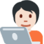 Эмодзи 🧑🏻‍💻 Twitter.com