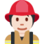 Эмодзи 🧑🏻‍🚒 Twitter.com