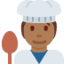 Эмодзи 🧑🏾‍🍳 Twitter.com