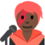 Эмодзи 🧑🏿‍🎤 Twitter.com