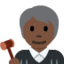 Эмодзи 🧑🏿‍⚖️ Twitter.com