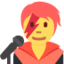 Эмодзи 🧑‍🎤 Twitter.com
