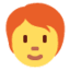 Эмодзи 🧑‍🦰 Twitter.com