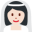 Эмодзи 👰🏻‍♀️ Twitter.com