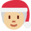Эмодзи 🧑🏼‍🎄 Twitter.com