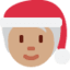 Эмодзи 🧑🏽‍🎄 Twitter.com