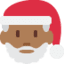 Эмодзи 🎅🏾 Twitter.com