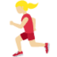 Эмодзи 🏃🏼‍♀️ Twitter.com