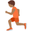 Эмодзи 🏃🏾 Twitter.com