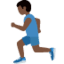 Эмодзи 🏃🏿‍♂️ Twitter.com