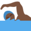 Эмодзи 🏊🏿‍♂️ Twitter.com