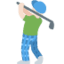 Эмодзи 🏌🏻‍♂️ Twitter.com