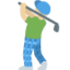 Эмодзи 🏌🏼‍♂️ Twitter.com