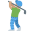 Эмодзи 🏌🏽‍♂️ Twitter.com