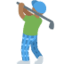 Эмодзи 🏌🏾‍♂️ Twitter.com