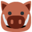Эмодзи 🐗 Twitter.com