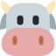 Эмодзи 🐮 Twitter.com
