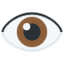Эмодзи 👁️ Twitter.com