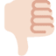 Эмодзи 👎🏻 Twitter.com