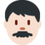 Эмодзи 👨🏻 Twitter.com