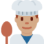 Эмодзи 👨🏽‍🍳 Twitter.com