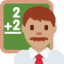Эмодзи 👨🏽‍🏫 Twitter.com