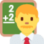Эмодзи 👨‍🏫 Twitter.com