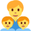 Эмодзи 👨‍👦‍👦 Twitter.com