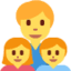 Эмодзи 👨‍👧‍👦 Twitter.com