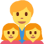 Эмодзи 👨‍👧‍👧 Twitter.com