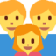 Эмодзи 👨‍👨‍👧 Twitter.com