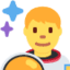 Эмодзи 👨‍🚀 Twitter.com