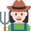 Эмодзи 👩🏻‍🌾 Twitter.com