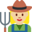 Эмодзи 👩🏼‍🌾 Twitter.com