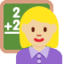 Эмодзи 👩🏼‍🏫 Twitter.com